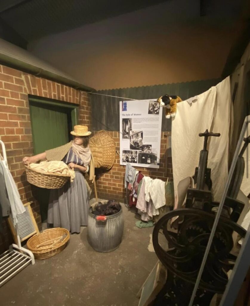 mining museum exhibit