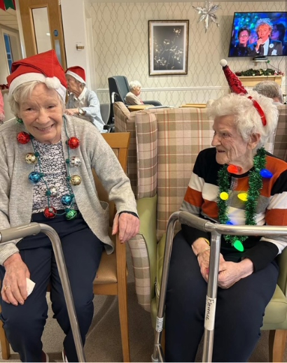 Christmas at Haddington Care Home